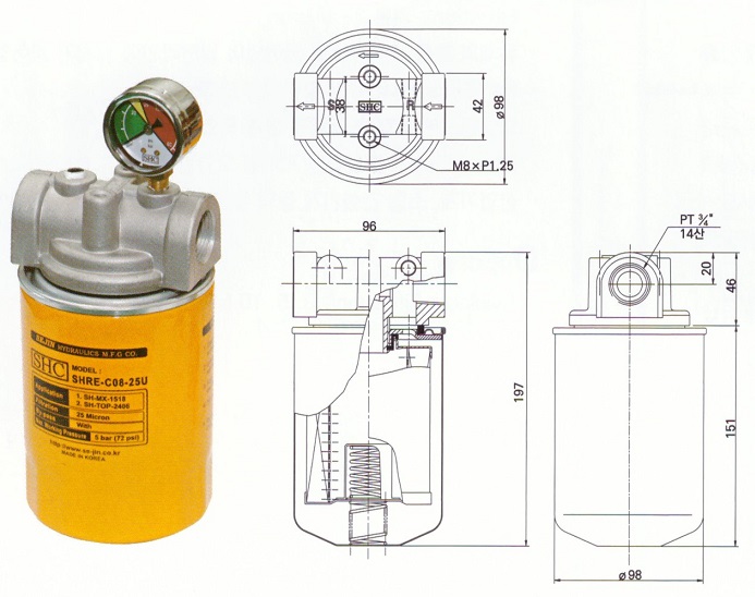 SH-MX-1518 라인휠타(PT3/4