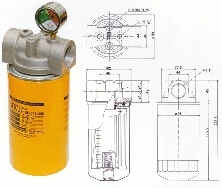 SH-MX-1555 라인휠타(PT1